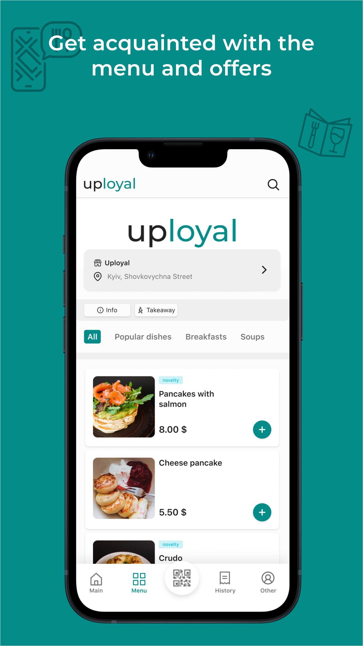 Loyalty program with CRM and mobile application